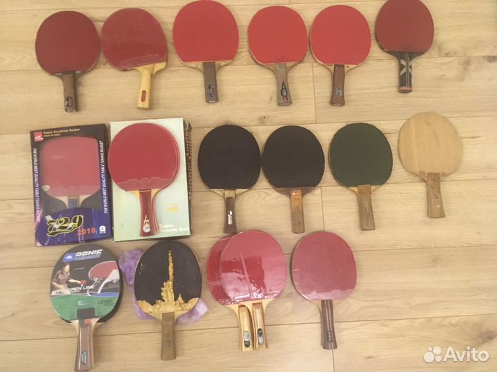 Ракетки для настольного тенниса