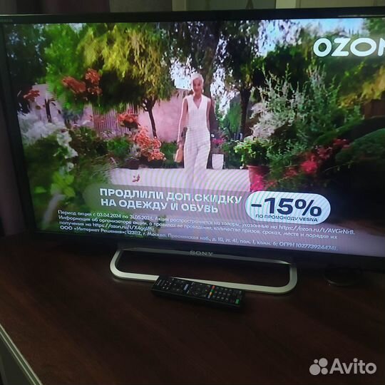 Продам телевизор sony 32дюйма