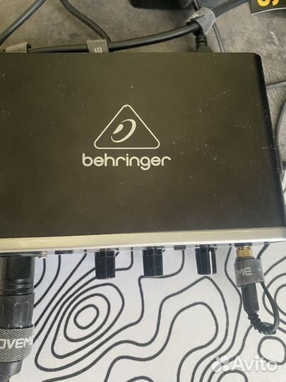 Звуковая карта behringer u phoria umc22