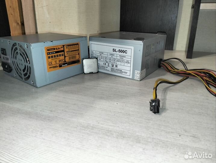 Блок питания и процессор