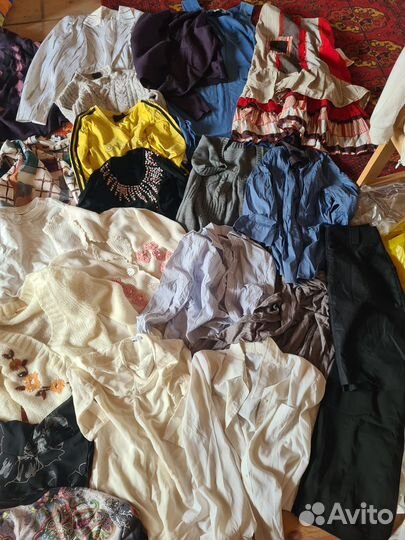 Огромный мешок женской одежды 46 48