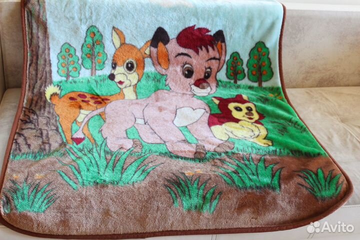 Детский плед