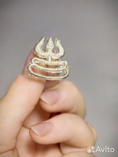 Набор штампов для тилаки с Шивой Ом и Кришной