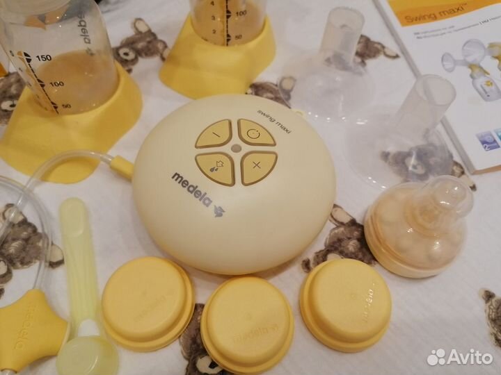 Молокоотсос электрический двойной medela
