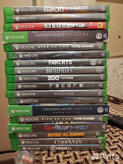 Игры на xbox One диски