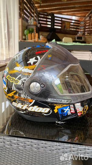 Мотошлем модуляр xl