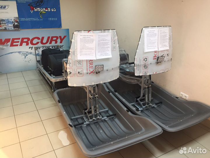 Новый Ураган Сибирь с толкачём и санями 20 л.с