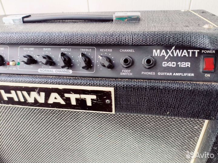 Комбоусилитель Hiwatt Maxwatt G40вт (динамик '12)
