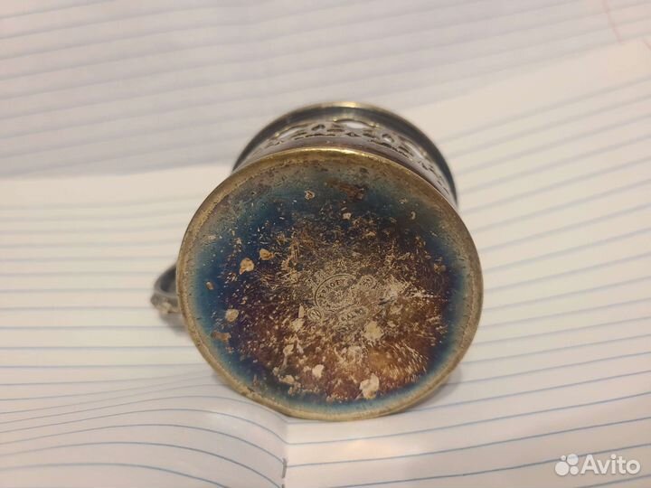 Подстаканники зарубежный и СССР мельхиор