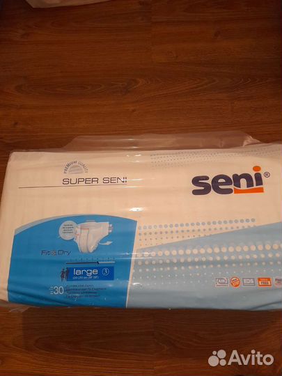 Памперсы для взрослых super seni 3