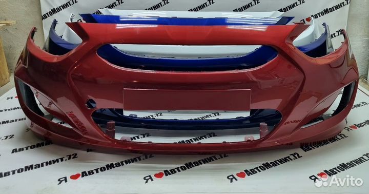 Бампера Hyundai Solaris 2010-2020 в цвет