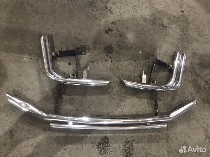 Защита бампера toyota land cruiser 200