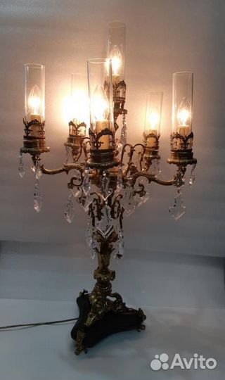Шикарный Шестирожковый Канделябр электрический Гер