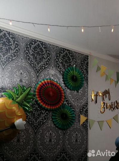 Украшения для гавайской вечеринки