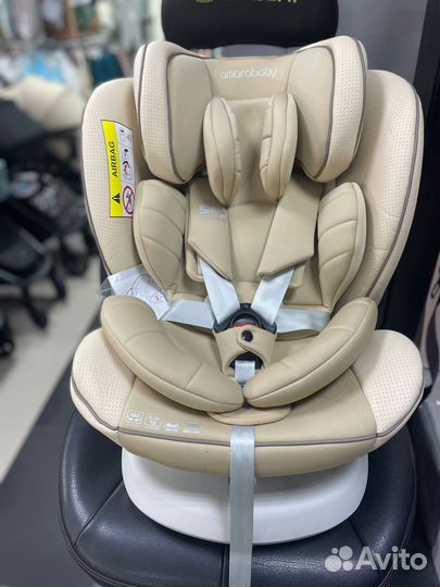 Новое Автокресло AmaroBaby Champion Isofix 0-36кг