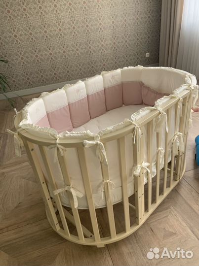 Детская кроватка трансформер 7 в 1