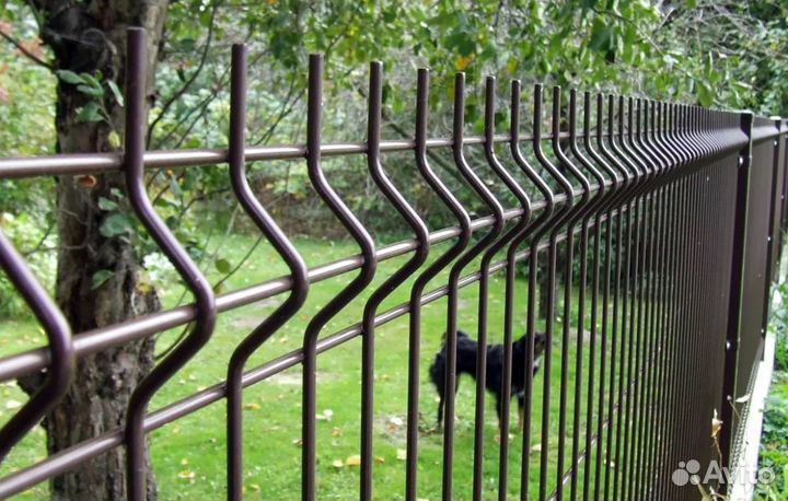 Забор металлический за 1 день быстро
