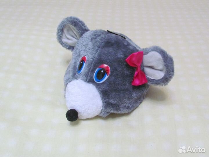 Новый Костюм Мышка 3-7 лет шапка Мышь Мышонок
