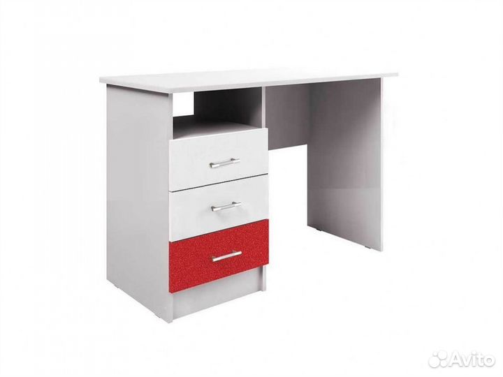 Письменный стол Алфавит красный