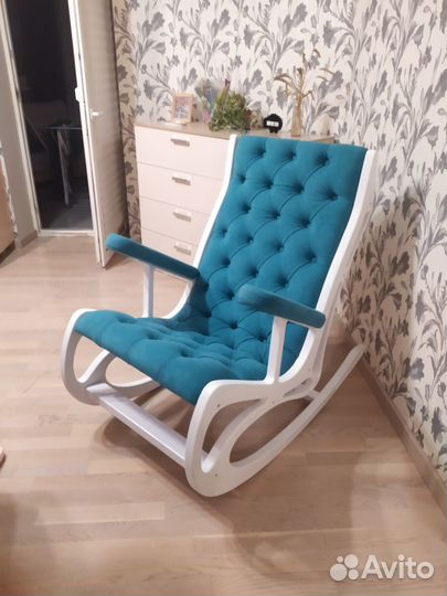 Кресло качалка с каретной стяжкой