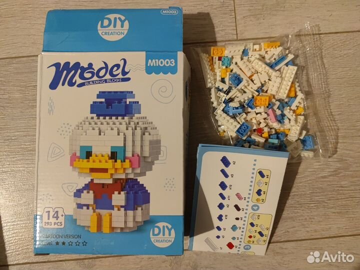 Пластиковые игрушки,аналог lego,мини-конструктор