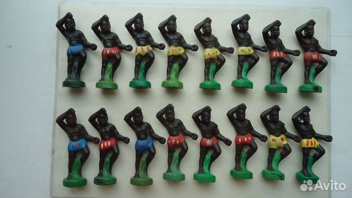 Солдатики. Зулусы. Туземцы. Негры