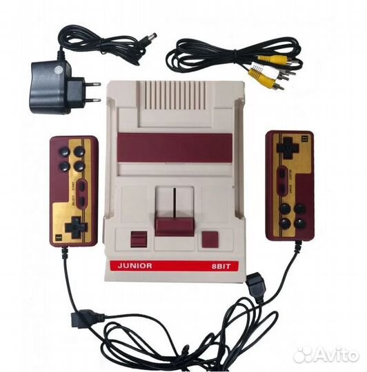 Игровая приставка 8BIT classic Dendy Junior