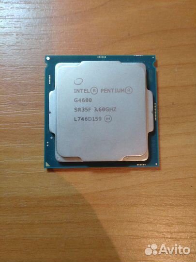 Процессор intel pentium g4600