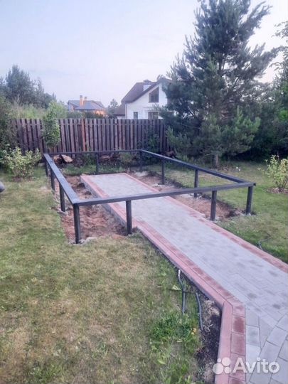 Винтовые сваи + монтаж