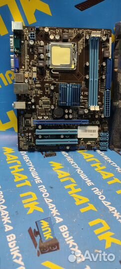 Материнская плата s775 DDR Asus P5G41T-M