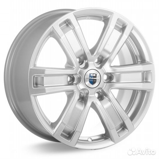 R17 6x139,7 7,5J ET46 D92,5 K&K R7-Рольф сильвер