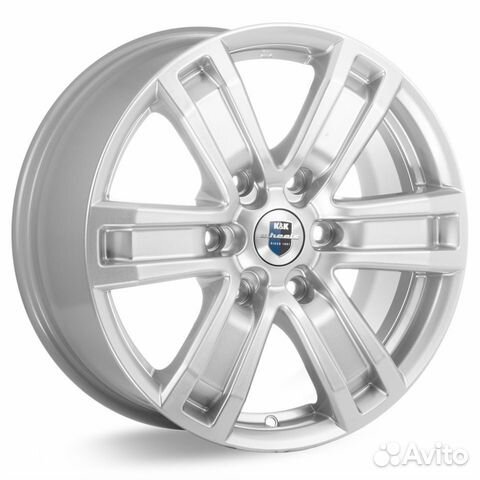 R17 6x139,7 7,5J ET46 D92,5 K&K R7-Рольф сильвер