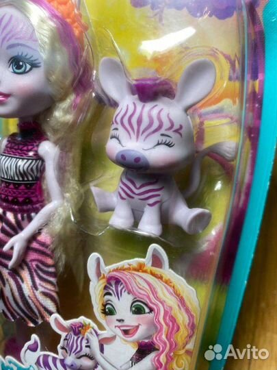 Куколка Энчантималс Enchantimals зебра