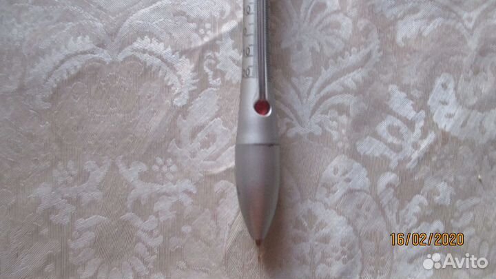 Авторучка градусник