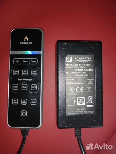 Массажная накидка на кресло