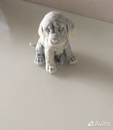 Статуэтка (мрамор) «Щенок»
