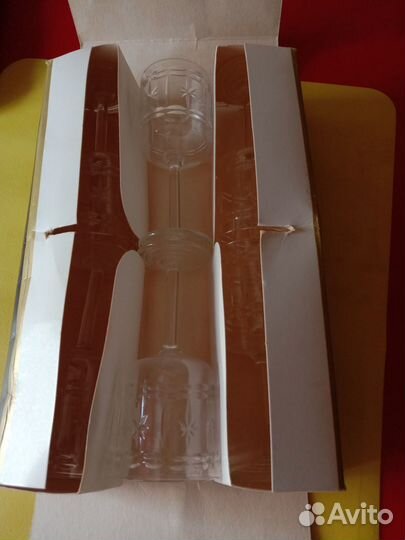 Хрустальные рюмки на ножке СССР