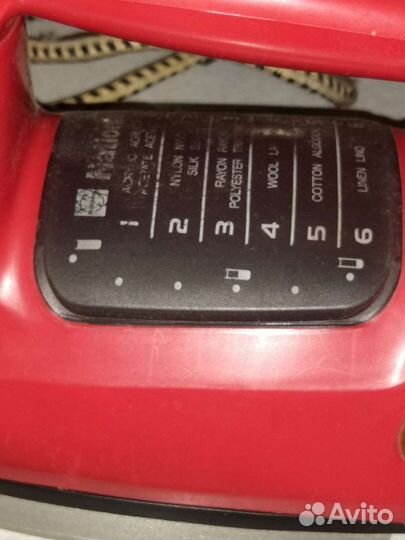 Утюг National неисправный