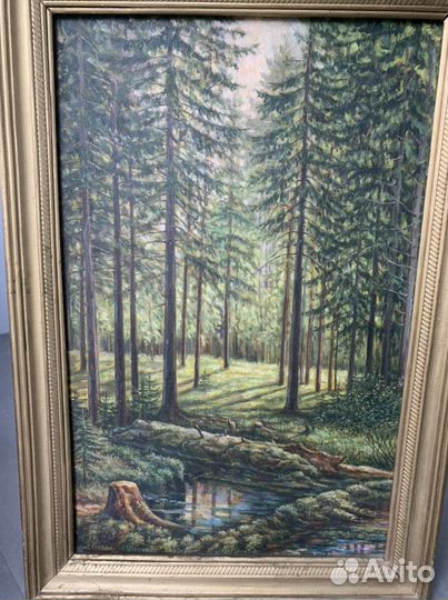 Картина маслом пейзаж