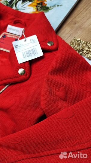 Куртка демисезонная на девочку 104 см новая