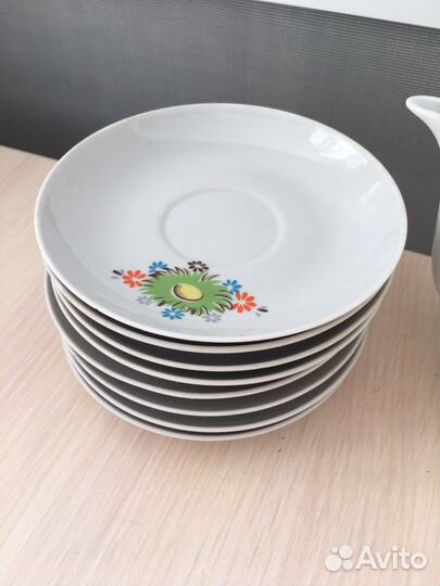 Наборы посуды, много