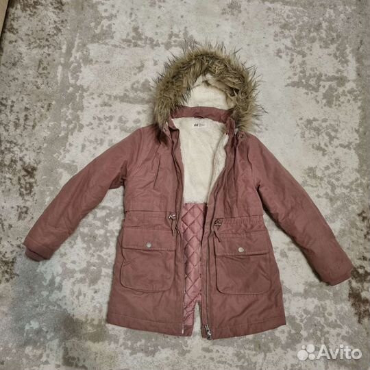 Парка для девочки 140