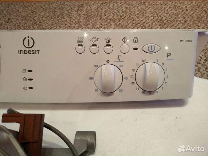 Панель управления Indesit wiun 102 б/у и запчасти