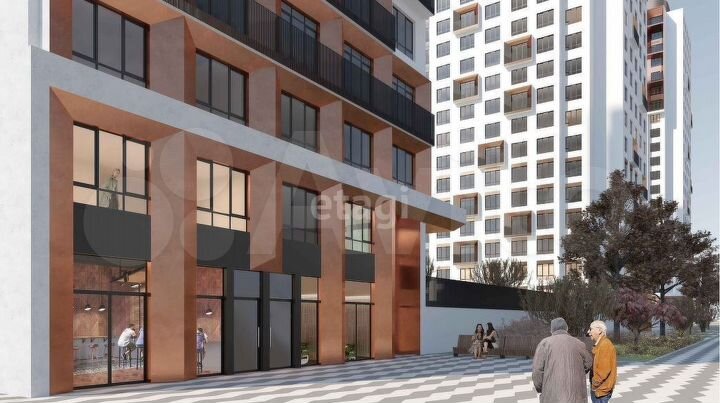 Квартира-студия, 35,7 м², 14/22 эт.