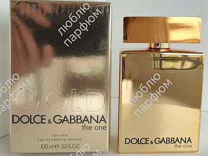 Мужской парфюм The One Gold For Men Dolce&Gabbana