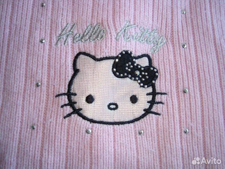 Шапка + шарф Hello Kitty