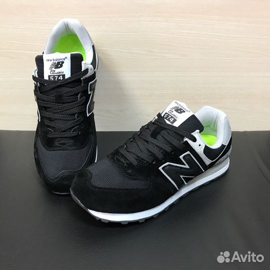 Кроссовки New Balance 574 мужские черные