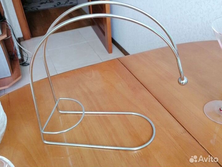 Полка на рейлинг угловая, держатель для подвешиван