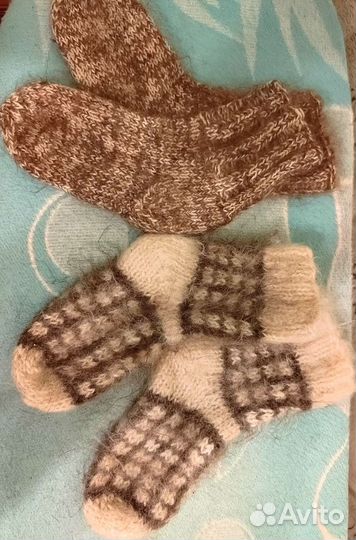 Пуховые носки