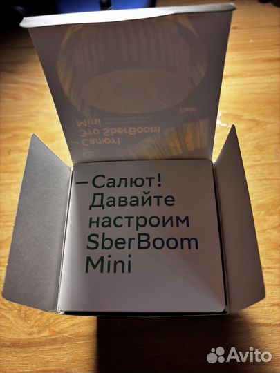 Умная колонка sberboom mini